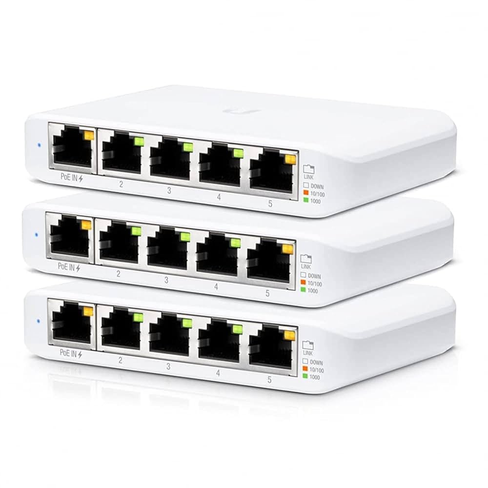 Amazon.co.jp: Ubiquiti [3-Pack] UniFi Switch Flex Mini